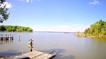 Weather camera view of Mallows Bay.