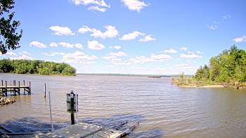 Weather camera view of Mallows Bay.