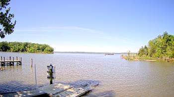 Weather camera view of Mallows Bay.