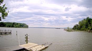 Weather camera view of Mallows Bay.
