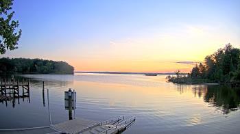 Weather camera view of Mallows Bay.