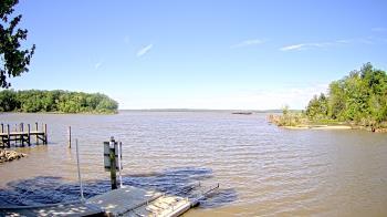Weather camera view of Mallows Bay.