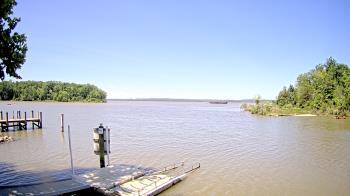 Weather camera view of Mallows Bay.