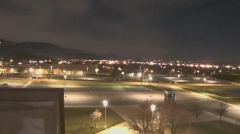 Weather camera view of Canyon View High School.