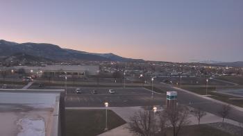 Weather camera view of Canyon View High School.