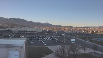 Weather camera view of Canyon View High School.