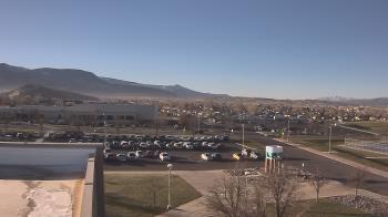 Weather camera view of Canyon View High School.