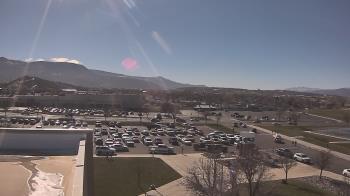 Weather camera view of Canyon View High School.