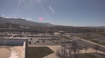 Weather camera view of Canyon View High School.