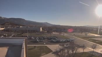 Weather camera view of Canyon View High School.