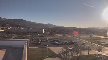 Weather camera view of Canyon View High School.