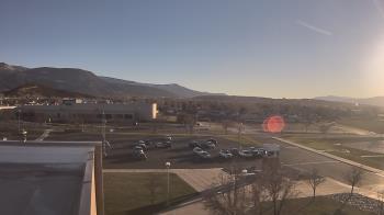 Weather camera view of Canyon View High School.