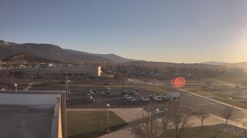 Weather camera view of Canyon View High School.