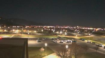 Weather camera view of Canyon View High School.