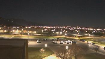 Weather camera view of Canyon View High School.