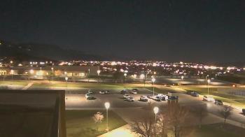 Weather camera view of Canyon View High School.
