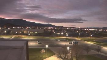 Weather camera view of Canyon View High School.