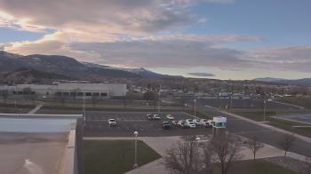 Weather camera view of Canyon View High School.