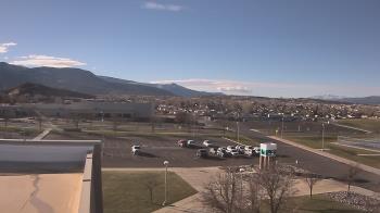 Weather camera view of Canyon View High School.