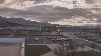 Weather camera view of Canyon View High School.