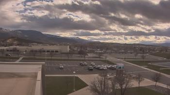 Weather camera view of Canyon View High School.