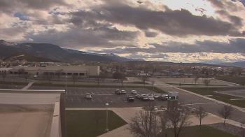 Weather camera view of Canyon View High School.
