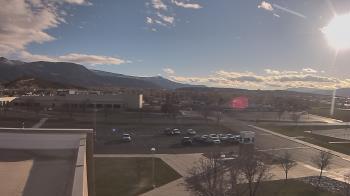 Weather camera view of Canyon View High School.