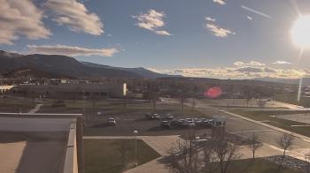 Weather camera view of Canyon View High School.