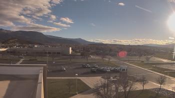 Weather camera view of Canyon View High School.