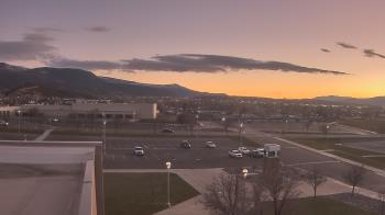 Weather camera view of Canyon View High School.