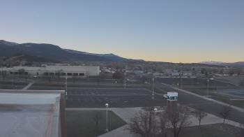 Weather camera view of Canyon View High School.