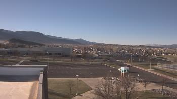 Weather camera view of Canyon View High School.