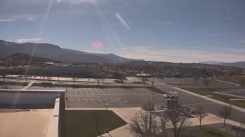 Weather camera view of Canyon View High School.