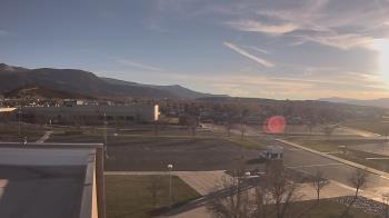 Weather camera view of Canyon View High School.