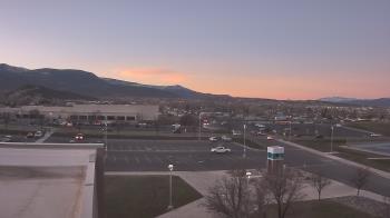 Weather camera view of Canyon View High School.