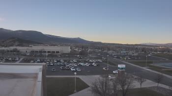Weather camera view of Canyon View High School.