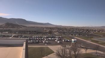 Weather camera view of Canyon View High School.