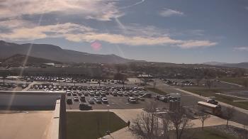 Weather camera view of Canyon View High School.