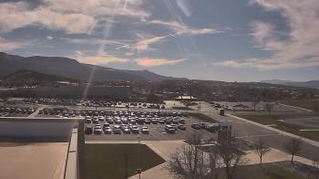 Weather camera view of Canyon View High School.