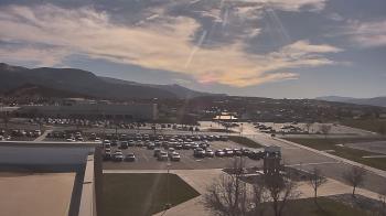 Weather camera view of Canyon View High School.