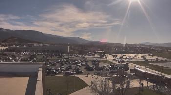 Weather camera view of Canyon View High School.