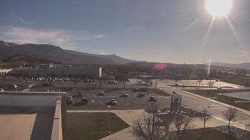 Weather camera view of Canyon View High School.
