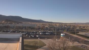 Weather camera view of Canyon View High School.
