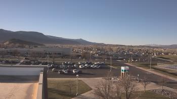 Weather camera view of Canyon View High School.