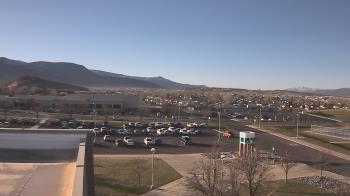 Weather camera view of Canyon View High School.