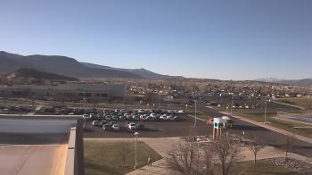 Weather camera view of Canyon View High School.