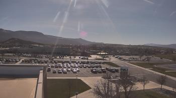 Weather camera view of Canyon View High School.