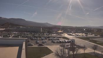 Weather camera view of Canyon View High School.