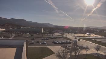 Weather camera view of Canyon View High School.