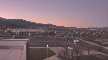 Weather camera view of Canyon View High School.